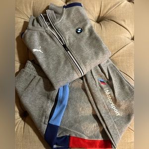 MENS PUMA SWEATSUIT, SIZE M